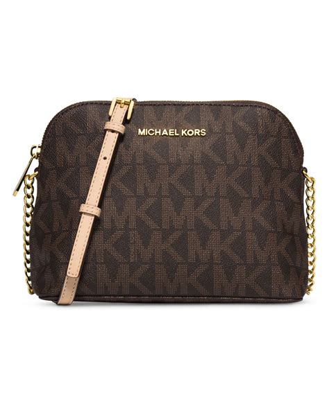 michael kors cindy lg dome crossbody leather|Michael Kors cindy crossbody.